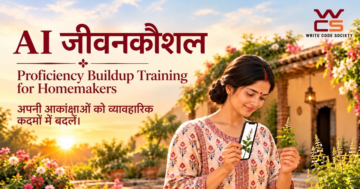 AI जीवनकौशल (AI Jeevankaushal) — AI Training for Homemakers | ₹900 | AI ...